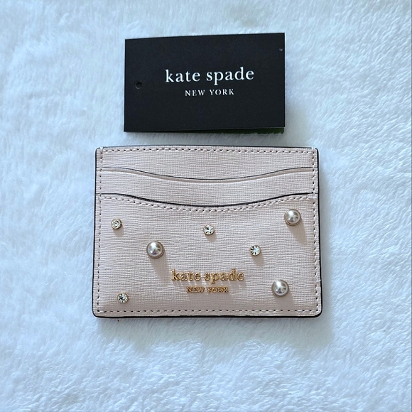 Kate Spade♠️ "Purl Embellished" Card💳 Holder - NWT - Picture 7 of 15